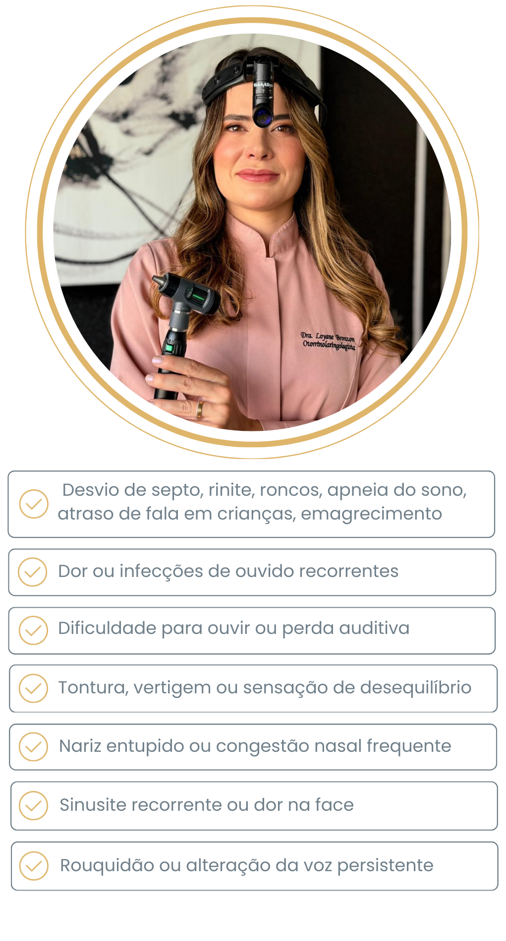 Sintomas para procurar uma otorrinolaringologista em Belo Horizonte em mobile